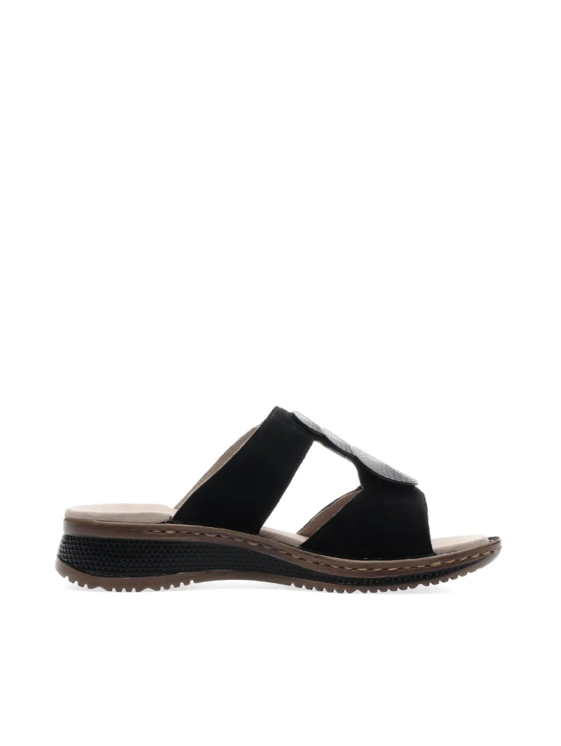 ARA dámské pantofle kožené černé | 12-29004-01 Hawai