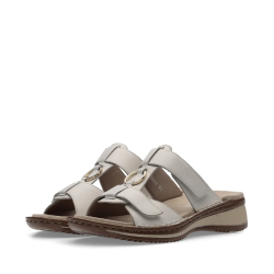 ARA dámské pantofle kožené krémové  | 12-29021-08 Hawai