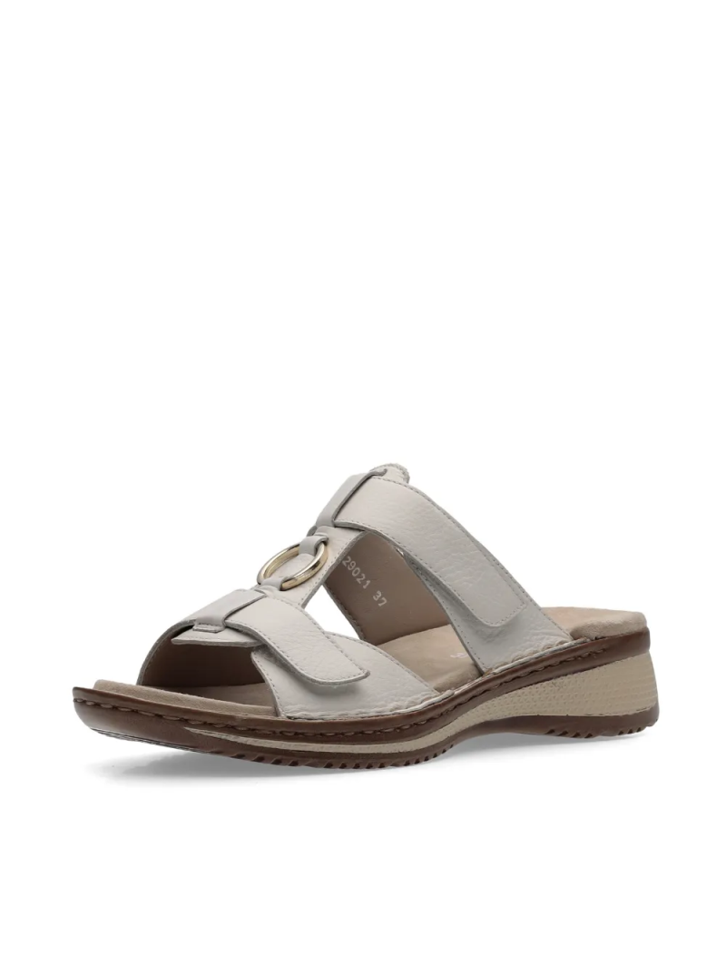 ARA dámské pantofle kožené krémové  | 12-29021-08 Hawai