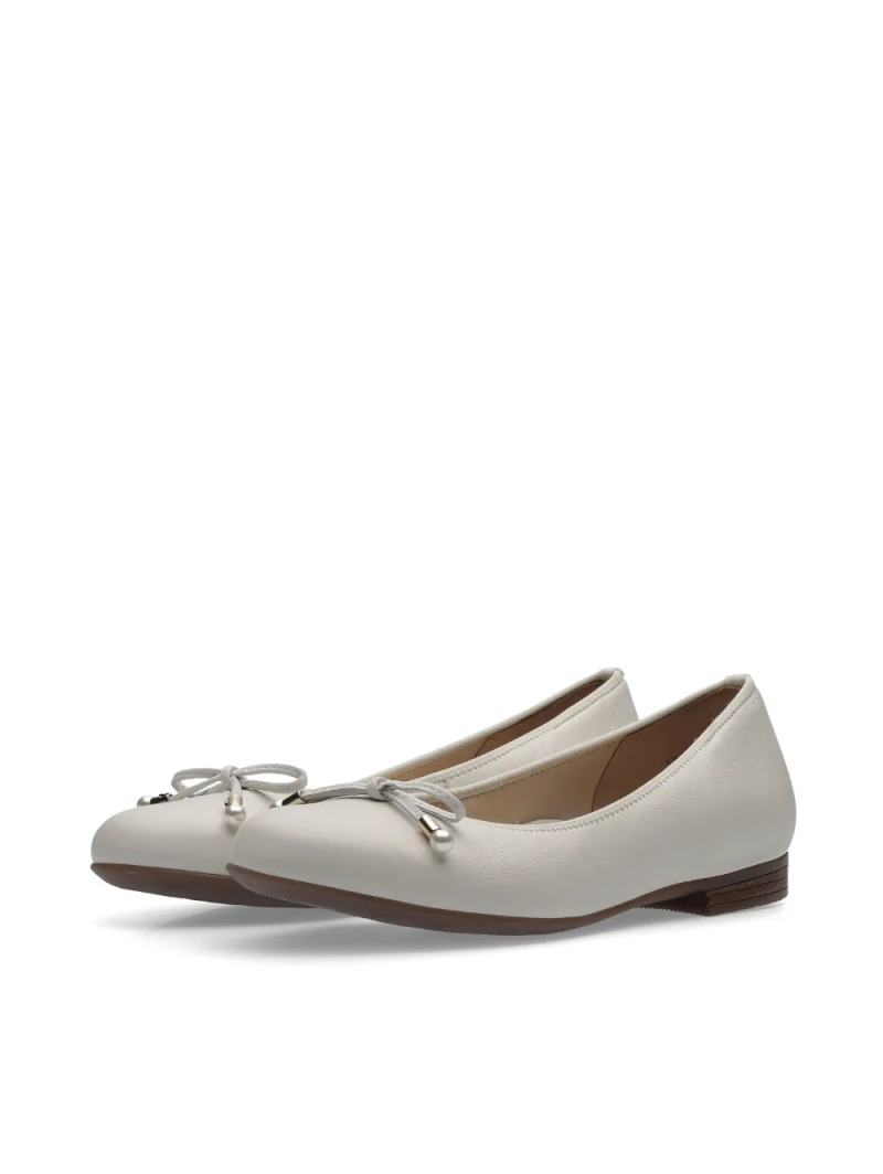 ARA dámské baleríny kožené krémové | 12-31324-03 Sardinia