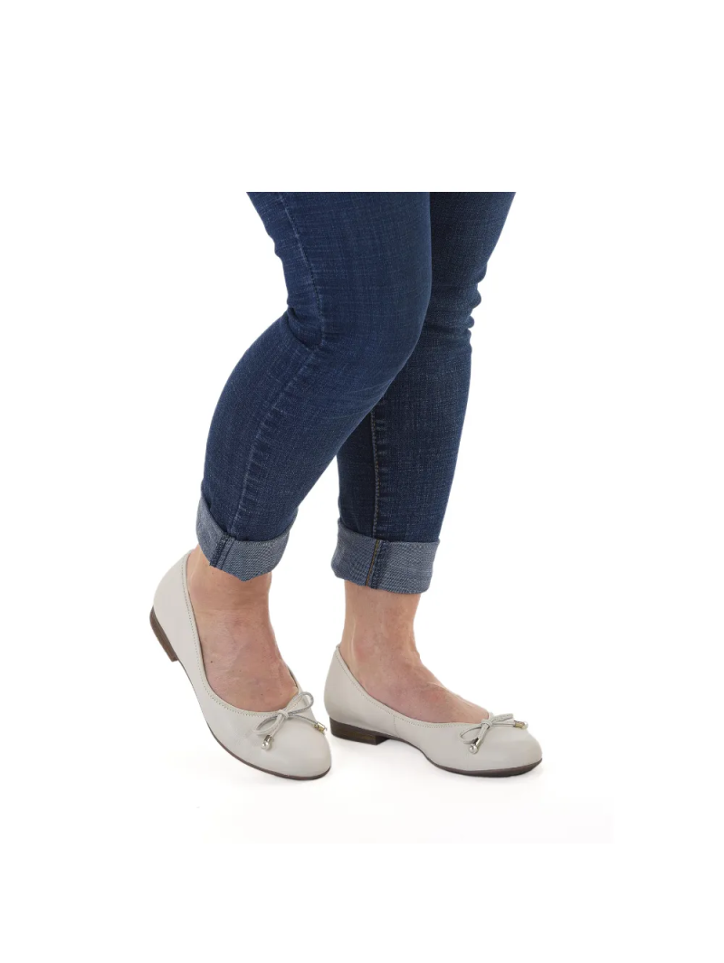 ARA dámské baleríny kožené krémové | 12-31324-03 Sardinia