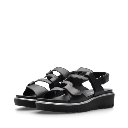 ARA dámské sandály s pásky kožené černé  | 12-33503-01 Bilbao