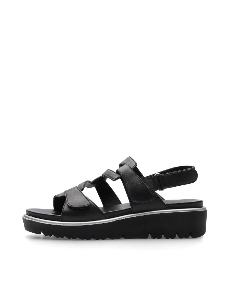 ARA dámské sandály s pásky kožené černé  | 12-33503-01 Bilbao