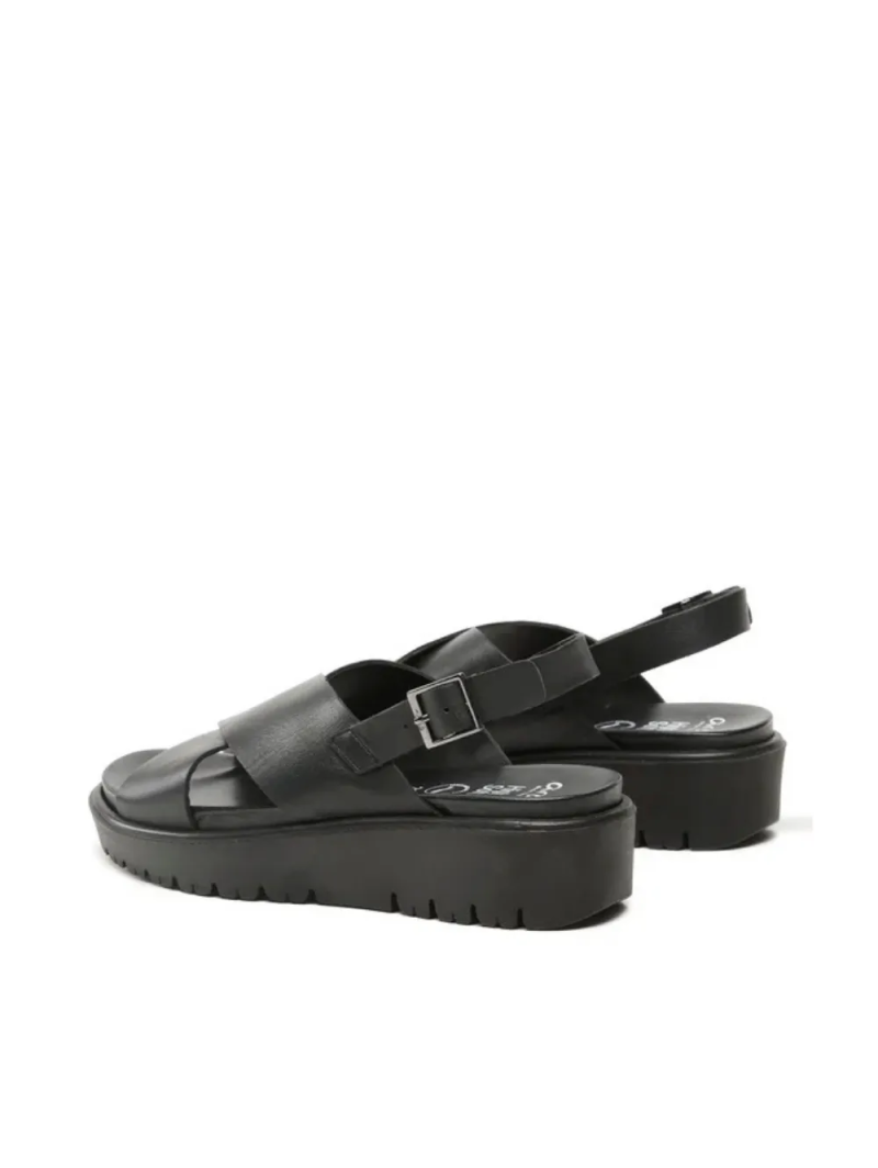 ARA dámské sandály s překříženými pásky kožené černé | 12-33516-01 Bilbao