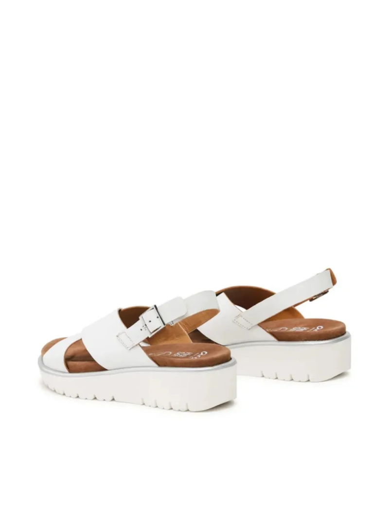 ARA dámské sandály s překříženými pásky kožené bílé | 12-33516-04 Bilbao