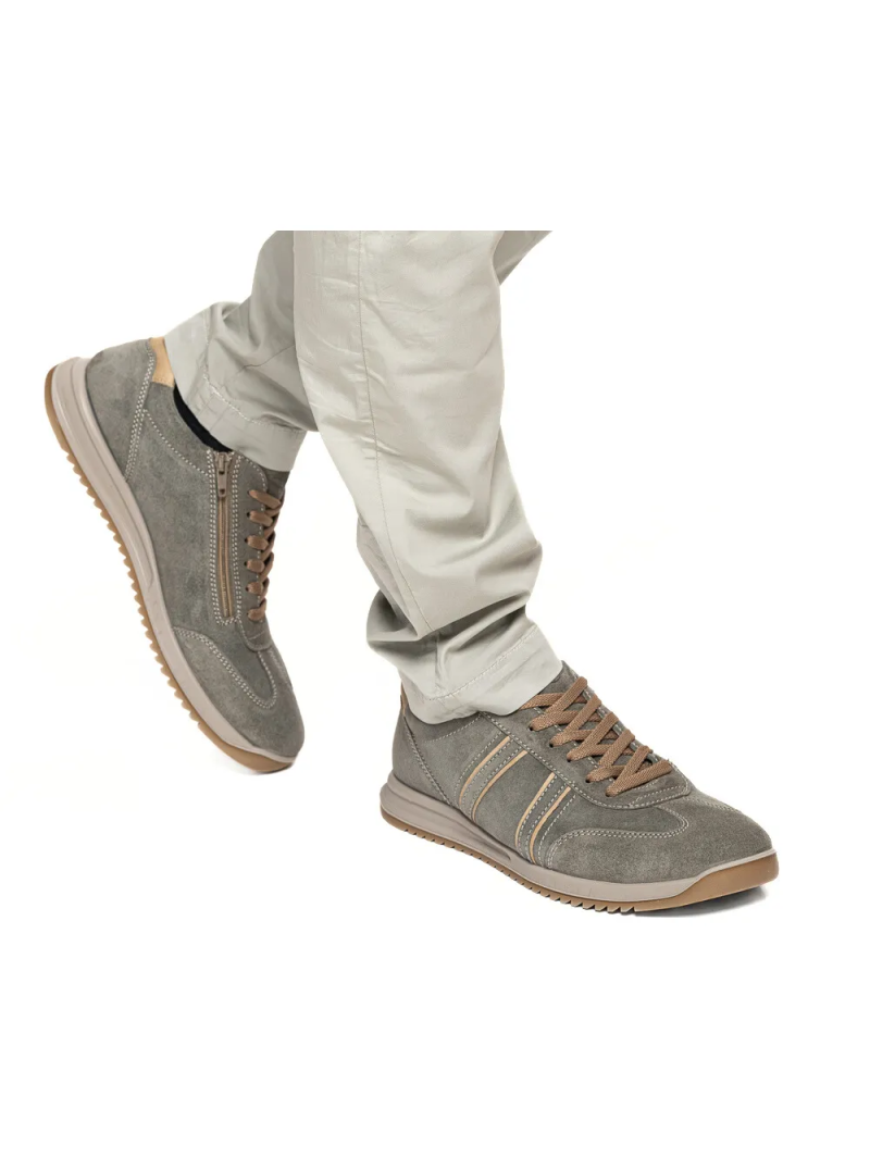 ARA pánské tenisky semišové zelené | 11-20502-15 Tino