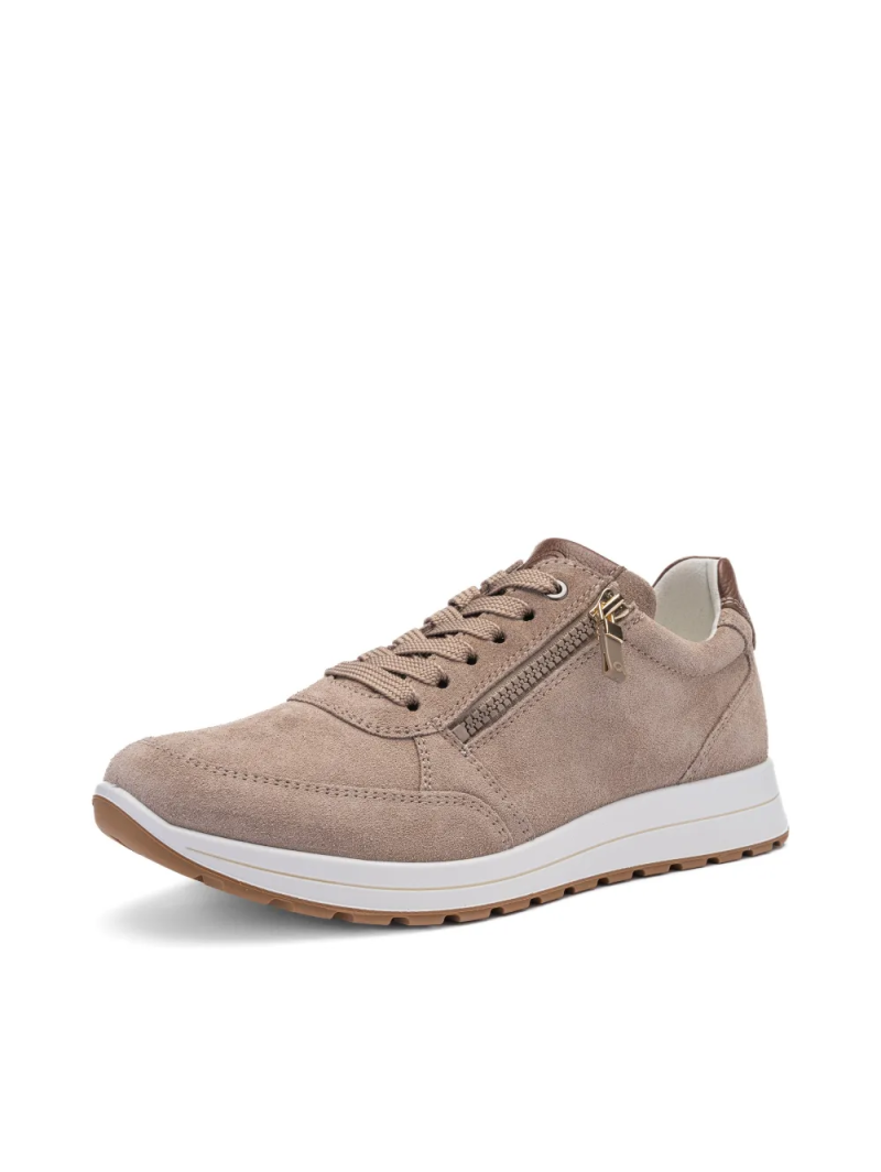 ARA pánské tenisky širší semišové béžové | 11-24501-07 Matteo