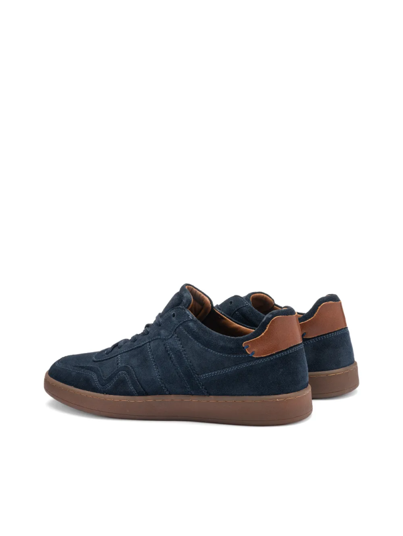 ARA pánské tenisky širší semišové modré | 11-25221-22 Fabiano