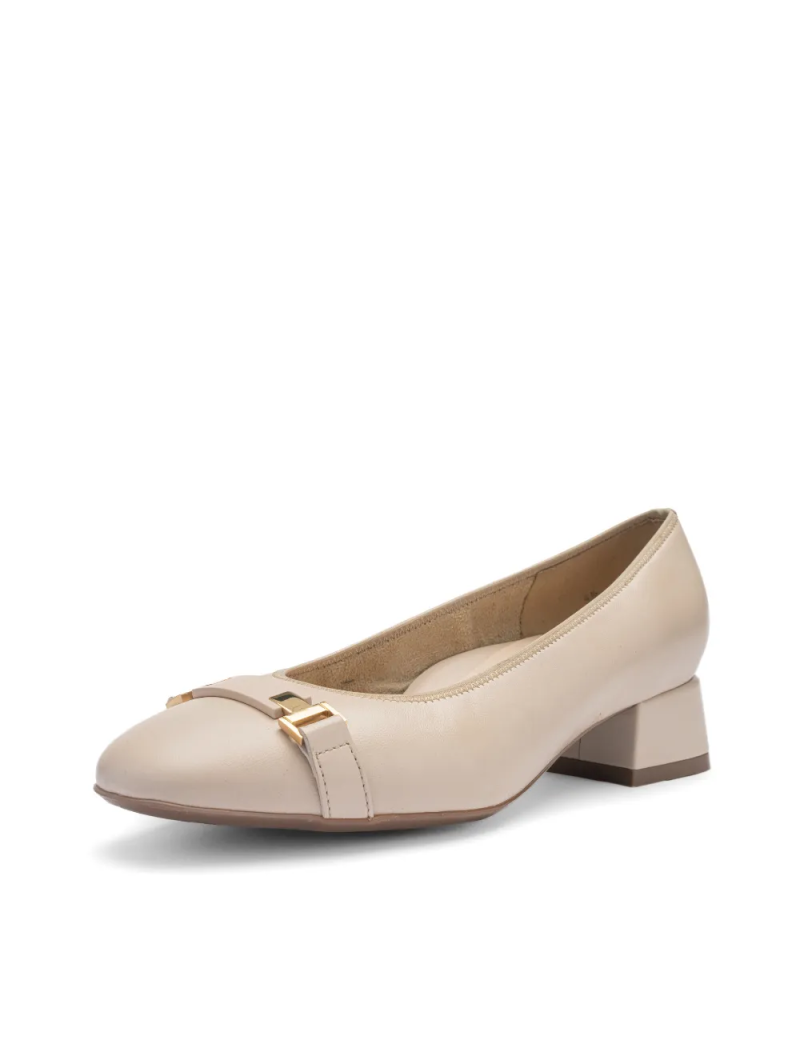 ARA dámské lodičky širší kožené béžové | 12-20411-09 Graz