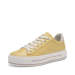ARA dámské tenisky širší kožené žluté | 12-23003-77 Canberra