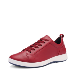 ARA dámské tenisky širší kožené červené | 12-23903-19 Roma