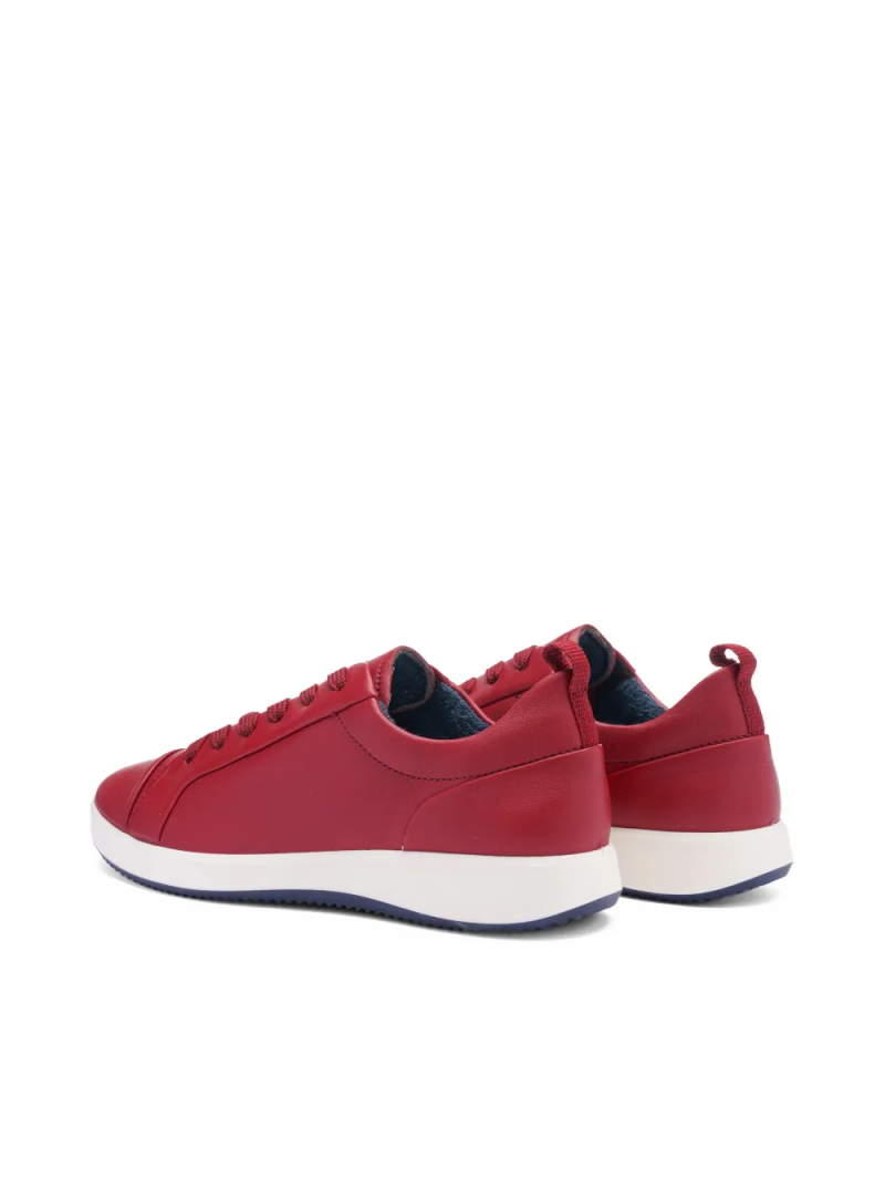 ARA dámské tenisky širší kožené červené | 12-23903-19 Roma