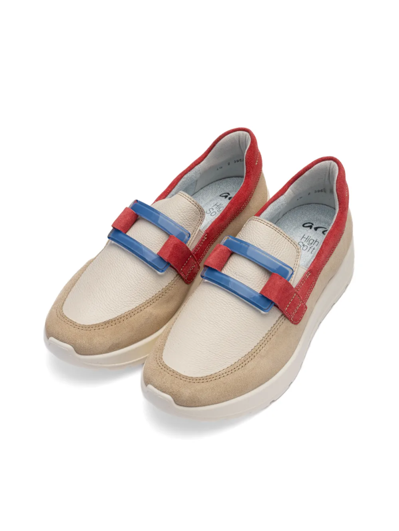 ARA dámské mokasíny sportovní kožené barevné | 12-25122-08 New York