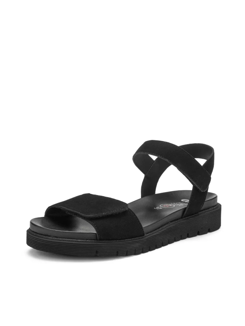 ARA dámské sandály semišové černé | 12-28114-01 Kent