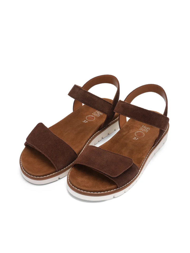 ARA dámské sandály semišové hnědé | 12-28114-23 Kent