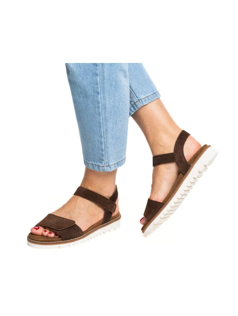 ARA dámské sandály semišové hnědé | 12-28114-23 Kent