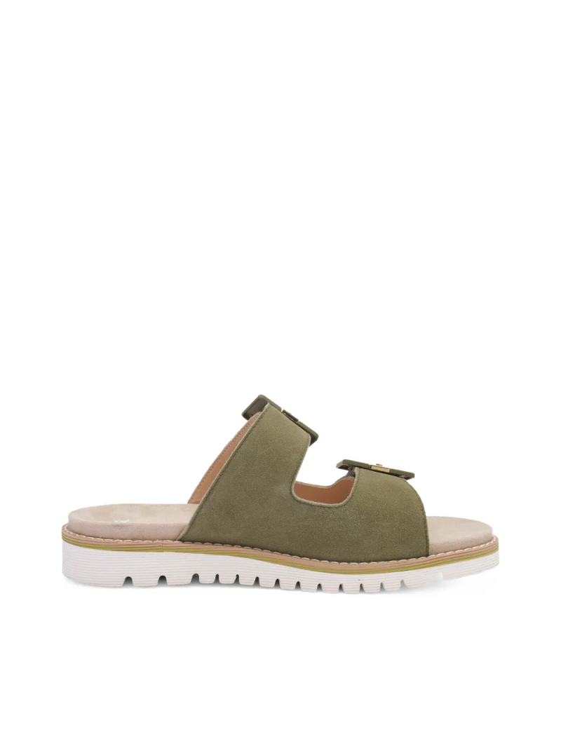 ARA dámské pantofle semišové zelené | 12-28132-06 Kent