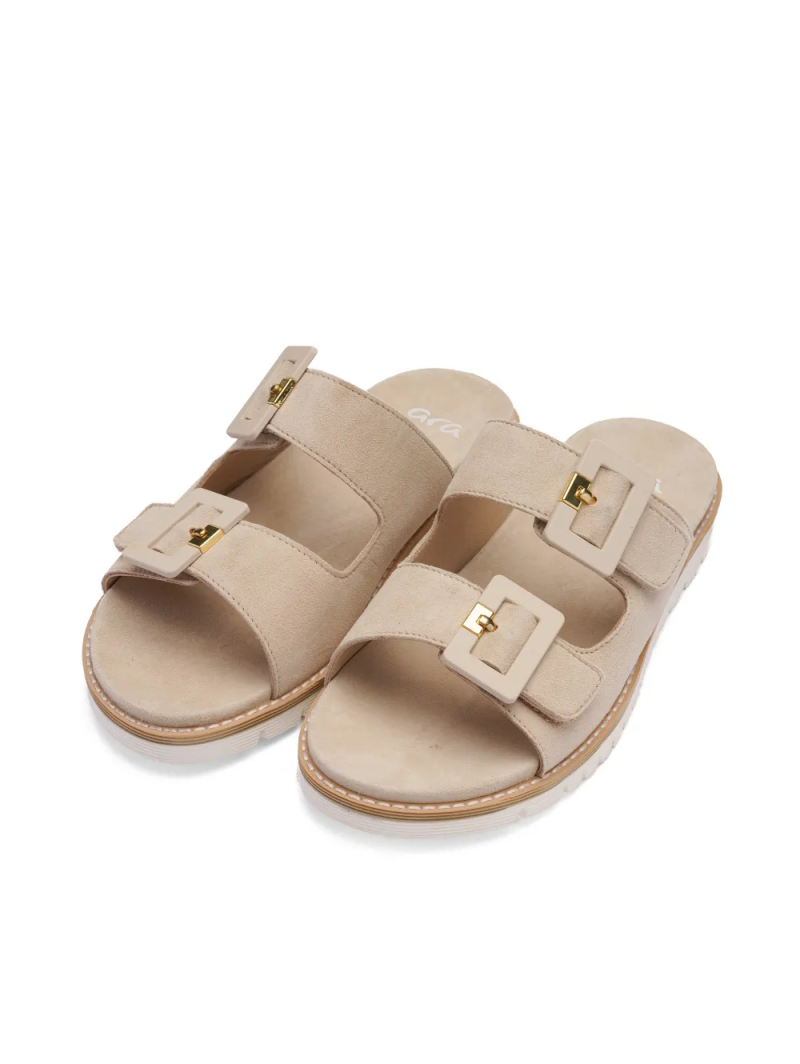 ARA dámské pantofle semišové béžové | 12-28132-08 Kent