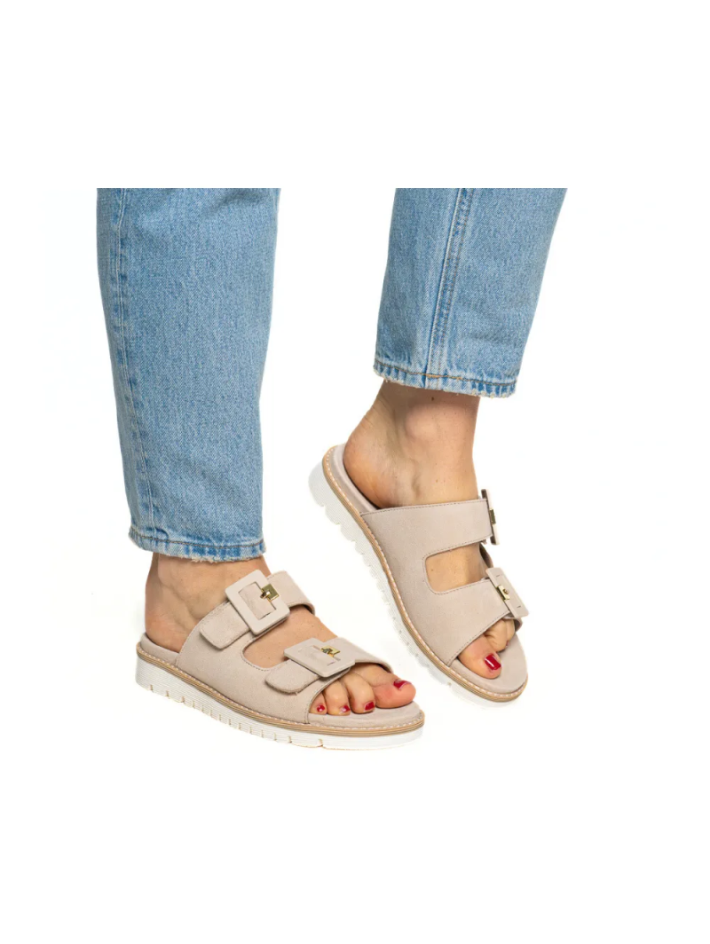 ARA dámské pantofle semišové béžové | 12-28132-08 Kent