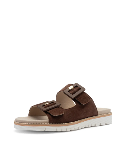 ARA dámské pantofle semišové hnědé | 12-28132-11 Kent