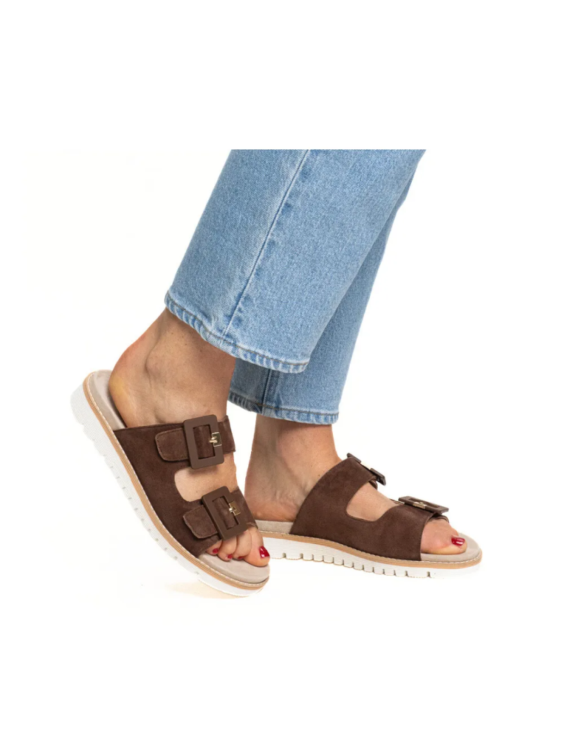 ARA dámské pantofle semišové hnědé | 12-28132-11 Kent