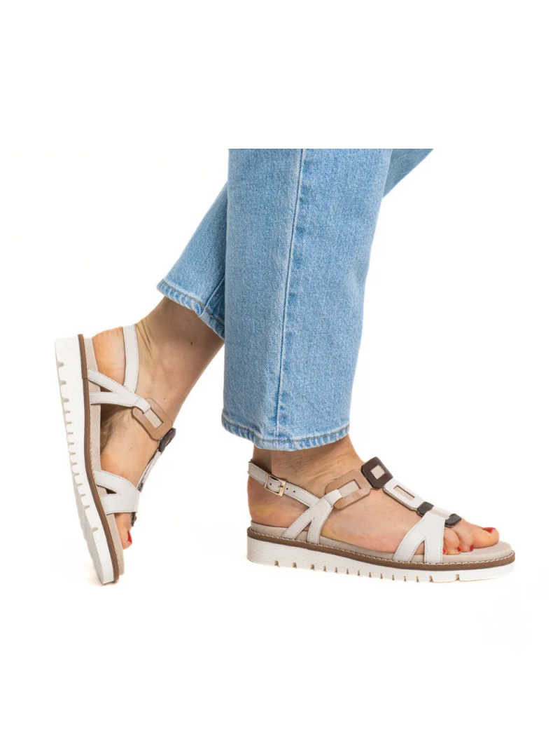 ARA dámské sandály kožené bílé | 12-28136-09 Kent