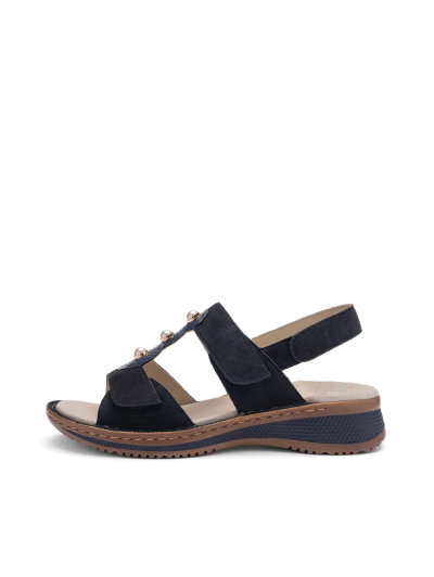 ARA dámské sandály semišové modré | 12-29014-02 Hawaii