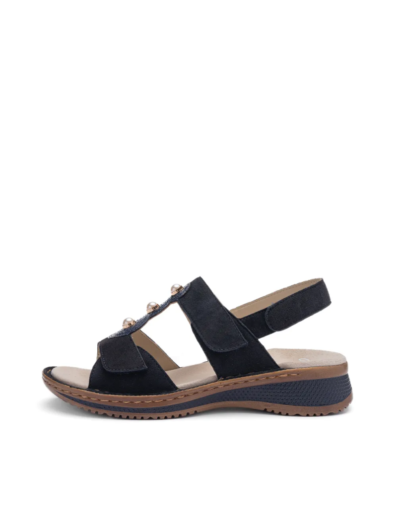 ARA dámské sandály semišové modré | 12-29014-02 Hawaii