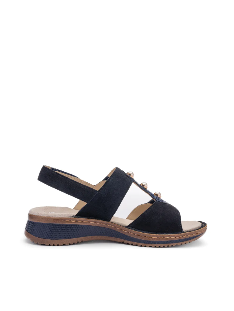 ARA dámské sandály semišové modré | 12-29014-02 Hawaii