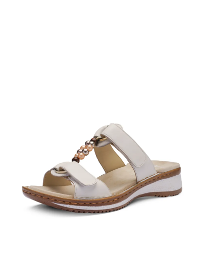 ARA dámské pantofle kožené bílé | 12-29022-04 Hawaii