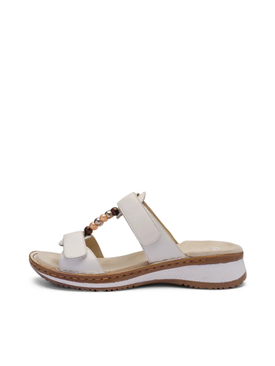 ARA dámské pantofle kožené bílé | 12-29022-04 Hawaii