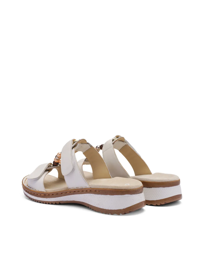 ARA dámské pantofle kožené bílé | 12-29022-04 Hawaii