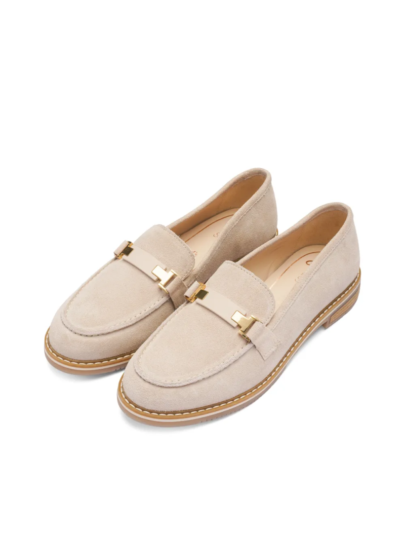 ARA dámské mokasíny semišové béžové | 12-29206-08 Cambridge
