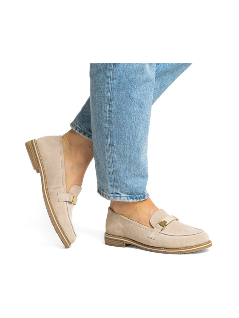 ARA dámské mokasíny semišové béžové | 12-29206-08 Cambridge