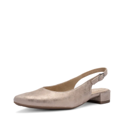 ARA dámské lodičky s volnou patou kožené béžové | 12-33068-08 Paris