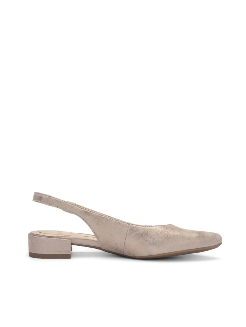 ARA dámské lodičky s volnou patou kožené béžové | 12-33068-08 Paris