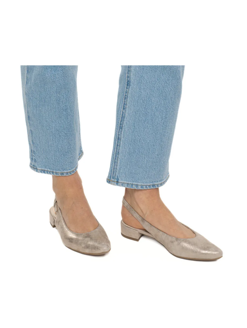 ARA dámské lodičky s volnou patou kožené béžové | 12-33068-08 Paris