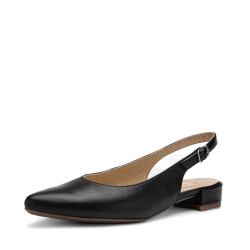 ARA dámské lodičky s volnou patou kožené černé | 12-33068-11 Paris