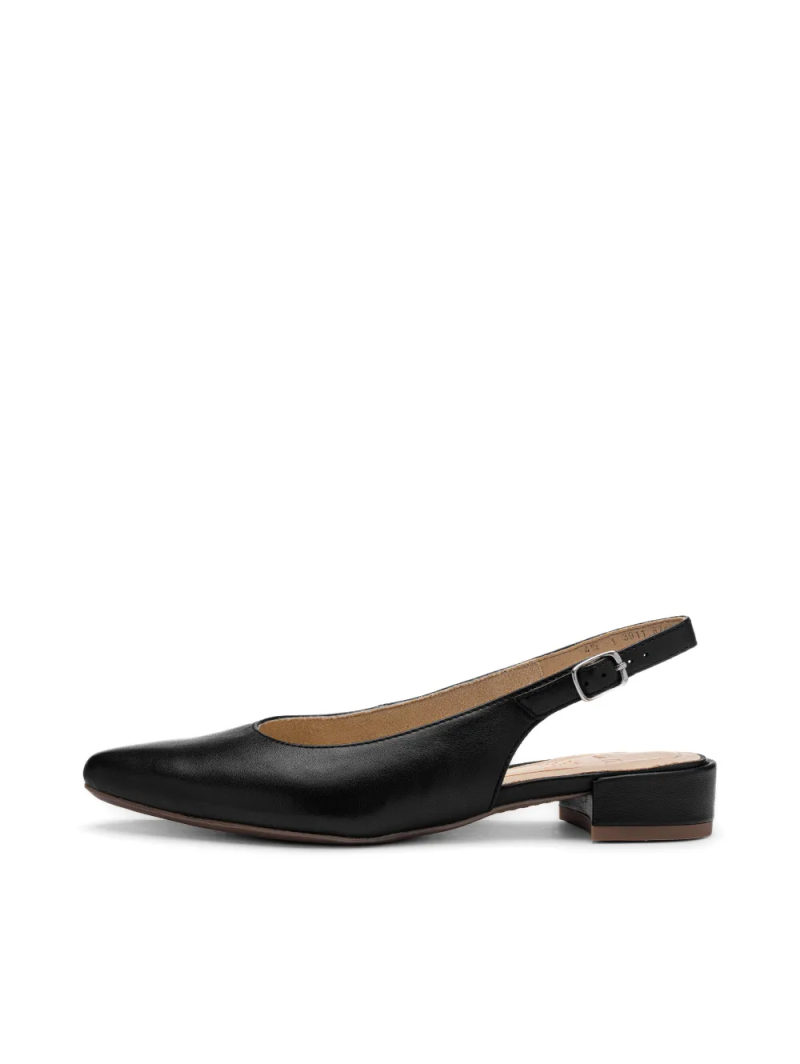 ARA dámské lodičky s volnou patou kožené černé | 12-33068-11 Paris