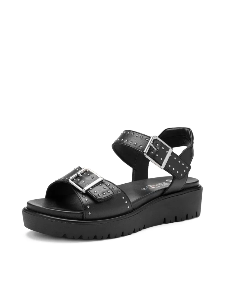 ARA dámské sandály na klínku kožené černé | 12-33517-01 Bilbao