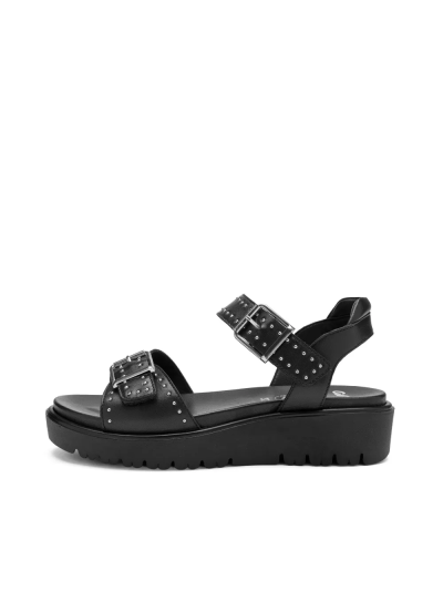 ARA dámské sandály na klínku kožené černé | 12-33517-01 Bilbao