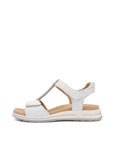 ARA dámské sandály širší kožené bílé | 12-34810-04 Osaka
