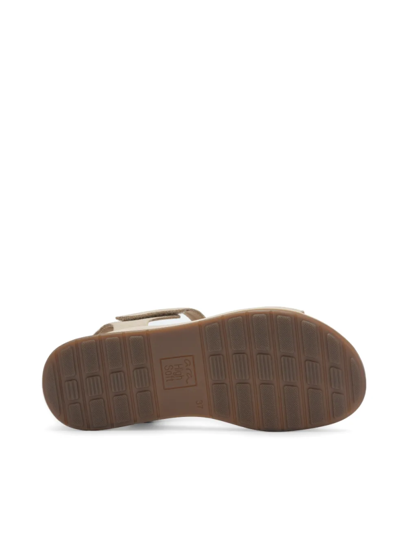 ARA dámské sandály širší semišové béžové | 12-34810-08 Osaka