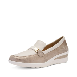 ARA dámské mokasíny na klínku širší kožené bílé | 12-50630-05 Zürich