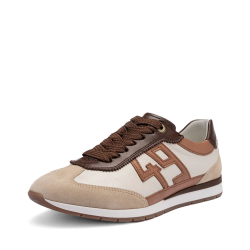 ARA dámské tenisky kožené hnědobéžové | 12-50902-08 Portofino