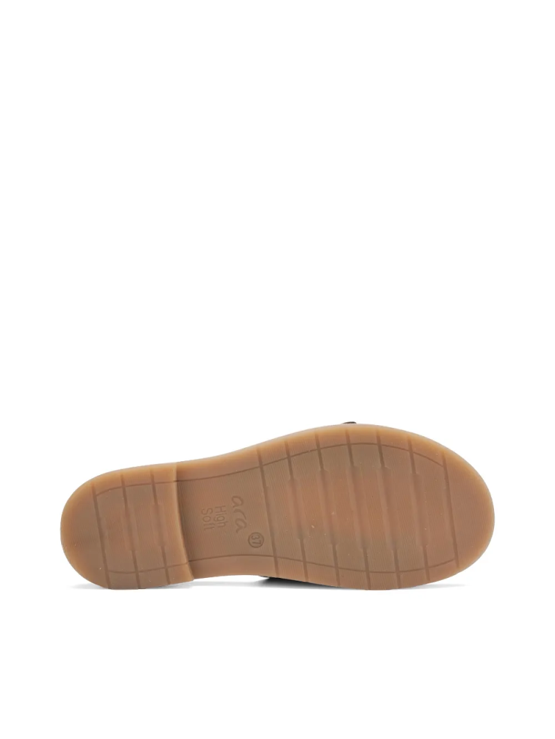 ARA dámské pantofle kožené hnědé | 12-53602-03 Elba