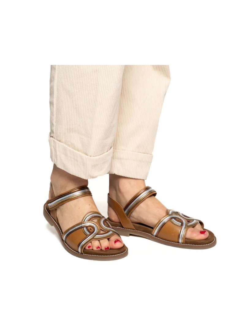 ARA dámské sandály kožené hnědé | 12-53604-09 Elba