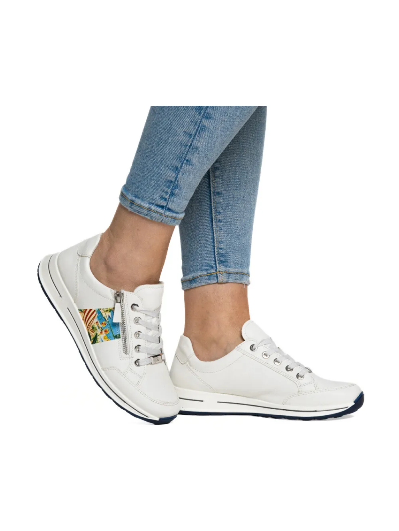 ARA dámské tenisky širší bílé | 12-54801-74 Osaka