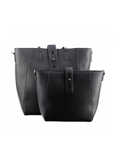 ARA dámská kabelka 2v1 černá | 16-22204-50